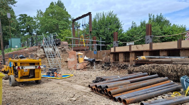 Tumbling Bay construction site